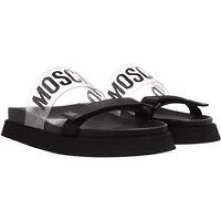 Moschino Slippers - Sabotd Fussbet40 Nastro  Pvc in zwart