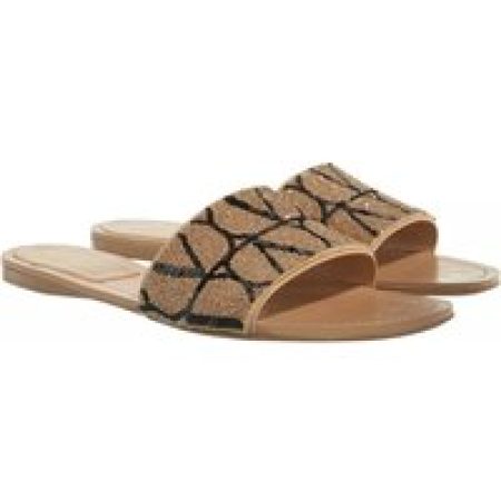 Valentino Garavani Slippers - Toile Iconographe Sandals in beige