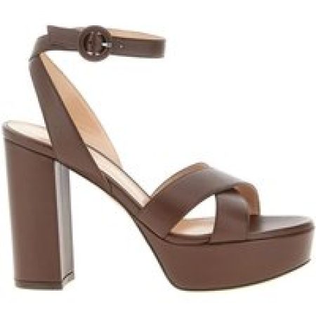 Gianvito Rossi Sandalen - 'Sabrina' Sandals in bruin