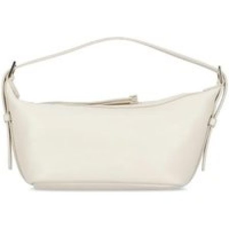 Fabiana Filippi Hobo bags - Ivory Pebbled Letaher Bag in beige