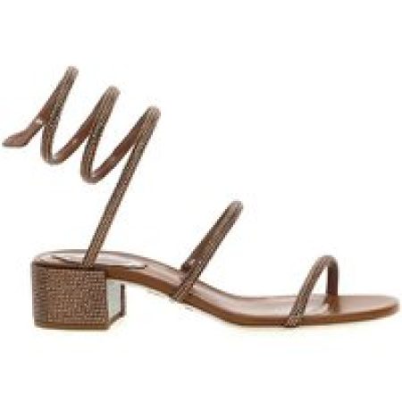 René Caovilla Sandalen - 'Cleo' Sandals in bruin