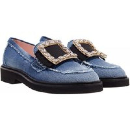 Roger Vivier Loafers & ballerina schoenen - Rangers Buck Loafer in blauw