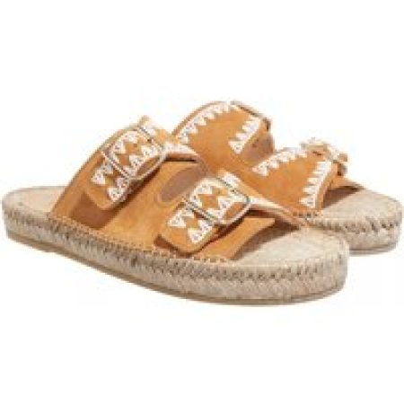 Espadrij l’originale Sandalen - Claquette Decore in cognac