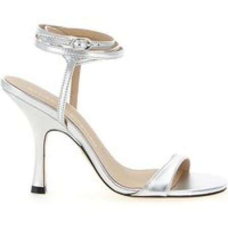 Stuart Weitzman Sandalen - Nudist Wrap' Sandals in zilver