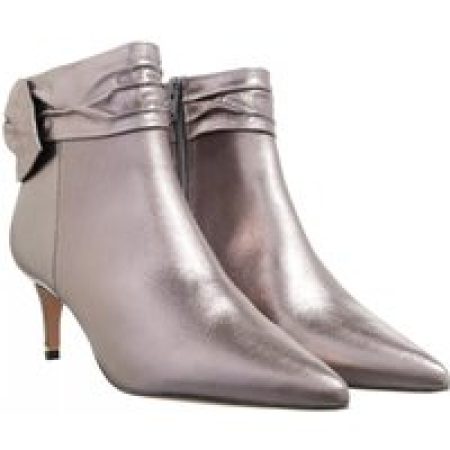 Ted Baker Boots & laarzen - Yona Suede Bow Detail Ankle Boot in staalgrijs