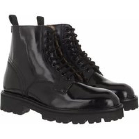 Ted Baker Boots & laarzen - Wfb Mascy Leather Chunky Lace Up Ankle Boot in zwart