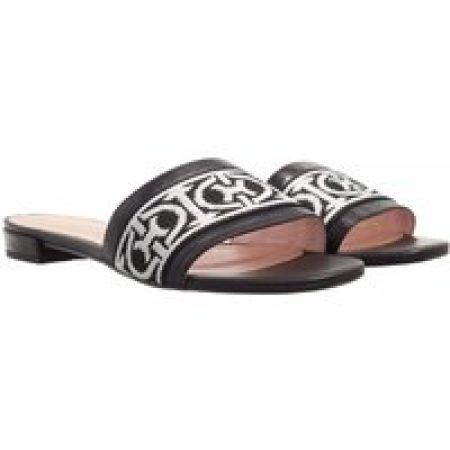 Coccinelle Slippers - Slide Smooth Leather in zwart