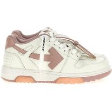 Off-White Low-Top Sneakers - 'Out Of Office' Sneakers in beige
