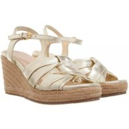 Ted Baker Sandalen - Carda Knotted Wedge Espadrille Sandal in goud