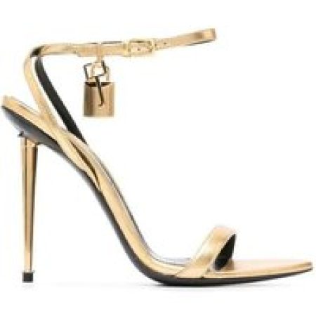 Tom Ford Sandalen - Golden Padlock Sandals in goud