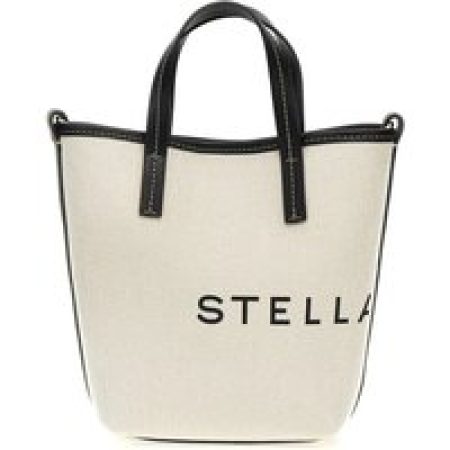 Stella McCartney Shoppers & Totes - Logo Shopping Bag in beige