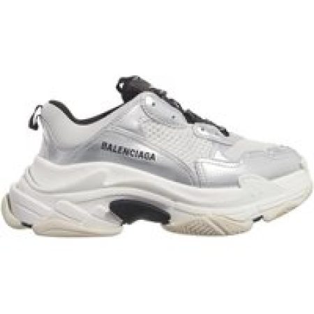 Balenciaga Sneakers - Triple S Metallic in wit