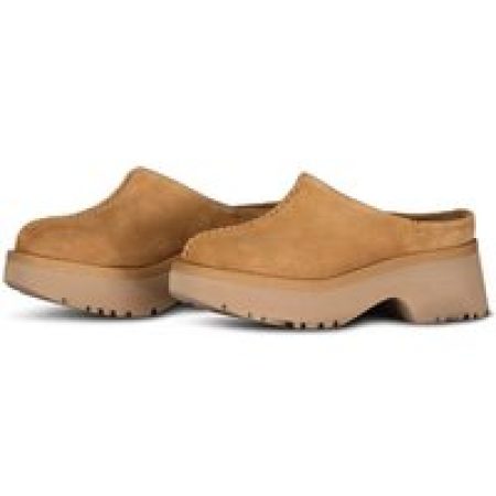 UGG Sneakers - New Heights Clogs aus Veloursleder in bruin