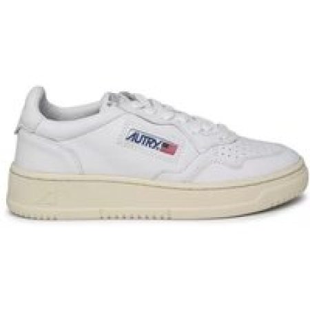 Autry International Sneakers - Medalist' Sneakers In White Leather in wit