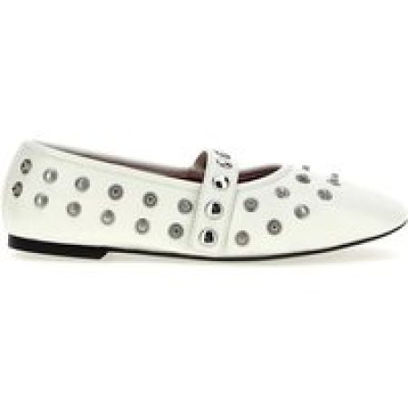 - 'Ryder' Ballet Flats in wit
