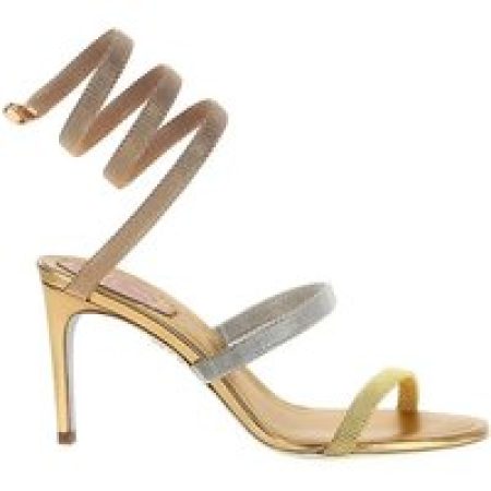 René Caovilla Sandalen - 'Trigold Cleo' Sandals in goud