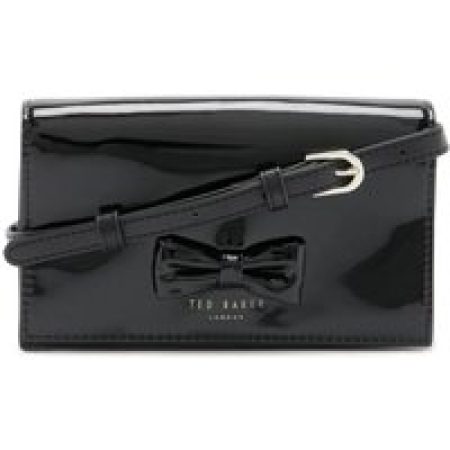 Ted Baker Crossbody bags - Ted Baker Schwarz Leder Umhängetasche TB274040B in zwart