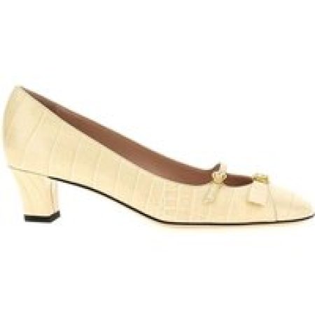Valentino Garavani Hoge hakken - 'Bowow' Pumps in beige