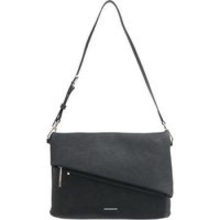 Calvin Klein Pochettes - Ck Fold Shoulder Bag in zwart