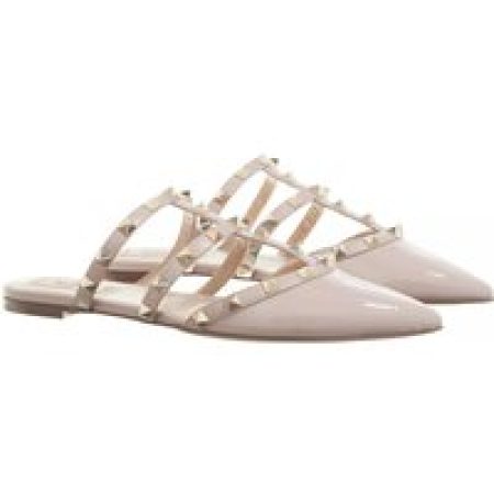 Valentino Garavani Slippers - Mule Rockstud in beige