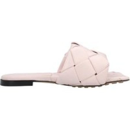 Bottega Veneta Sandalen - Lido Flat Sandal Pink in roze