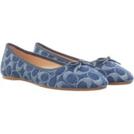 Coach Loafers & ballerina schoenen - Abigail Flat Signature in blauw