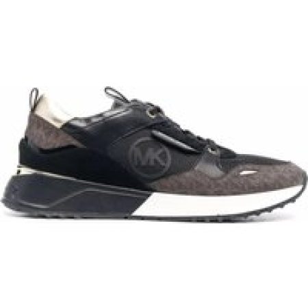 Michael Kors Low-Top Sneakers - Michael Kors Dames Sneaker Zwart 43F1THFS2B/001 TH in zwart