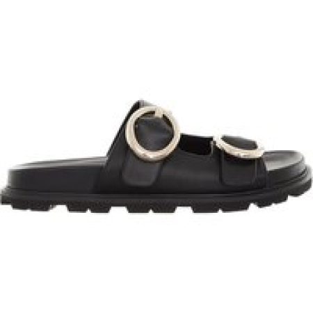 Stuart Weitzman Slippers & Mules - Benni Sport Slide in zwart