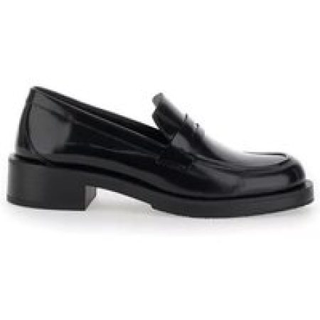 Stuart Weitzman Loafers - Palmer Bold Loafer in zwart