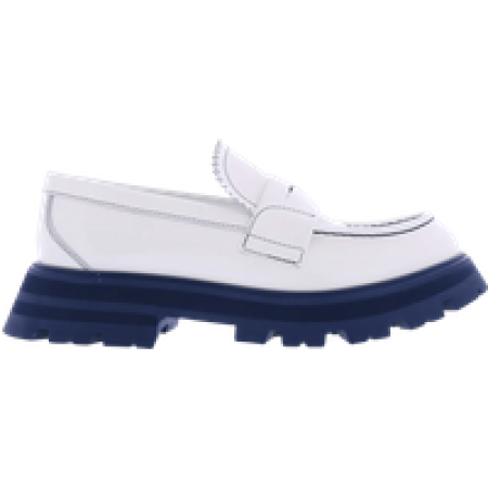Alexander McQueen Loafers - Dames Shoe Leathe.S.Rubbe. Sh.Li.Spa in wit