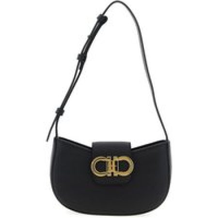 Salvatore Ferragamo Hobo bags - Gabry' Shoulder Bag in zwart