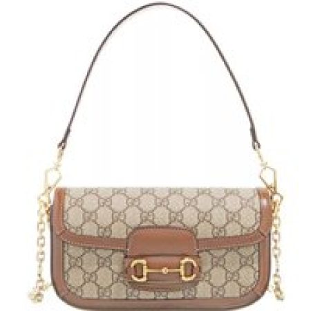 Gucci Hobo bags - Mini Horsebit 1955 Shoulderbag in beige