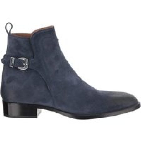 Sartore Boots - Suede Ankle Boots in blauw