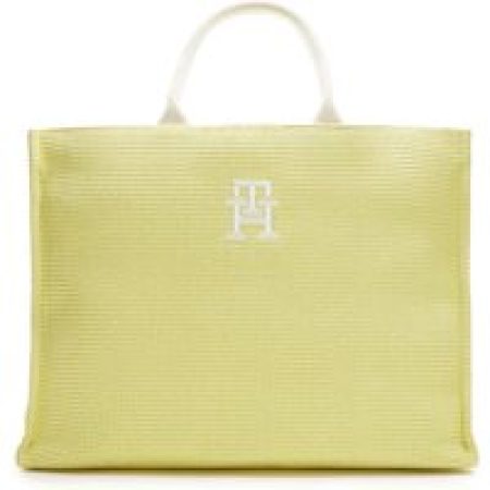 Tommy Hilfiger Shoppers - Tommy Hilfiger Beach damen Shopper Gelb AW0AW16410 in geel