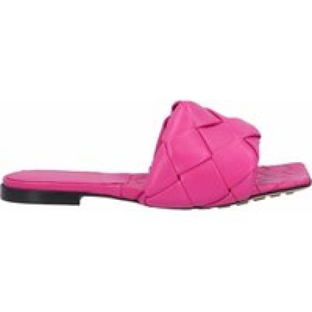 Bottega Veneta Sandalen - Lido Flat Sandal Pink in roze