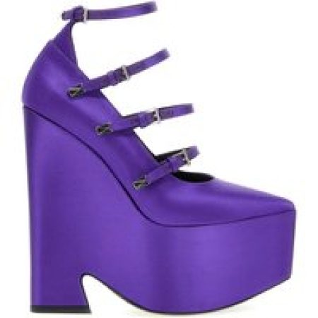 Versace Hoge hakken - Tempest Pumps in paars