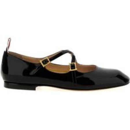- 'Thom John' Ballet Flats in zwart