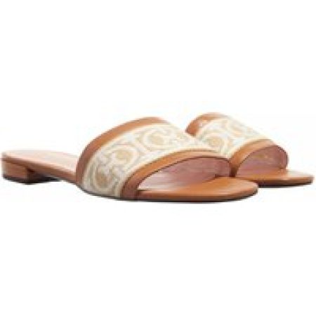 Coccinelle Slippers - Slide Smooth Leather in bruin