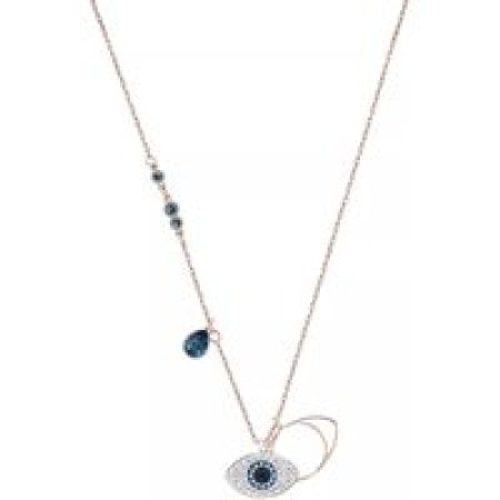 Swarovski Kettingen - Symbolic pendant Evil eye Mixed metal finish in blue