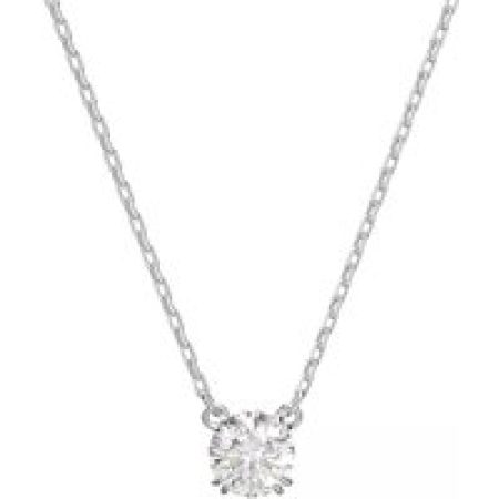 Swarovski Kettingen - Constella Necklace Round cut Rhodium plated in white