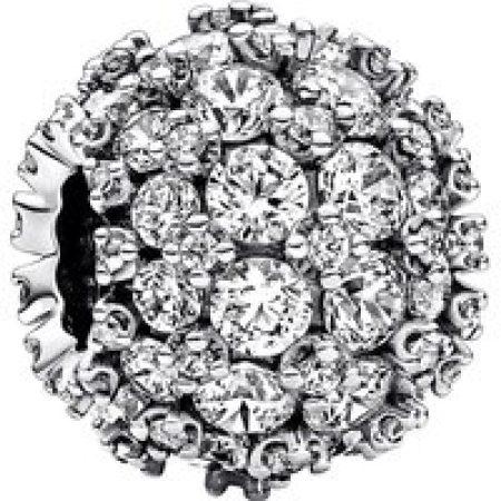 Pandora Charms - Sparkling Pavé Round in silver