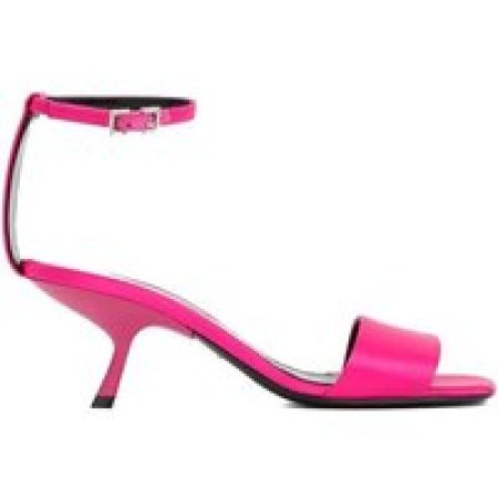 sergio rossi Sandalen - Magenta Satin Sandals in roze