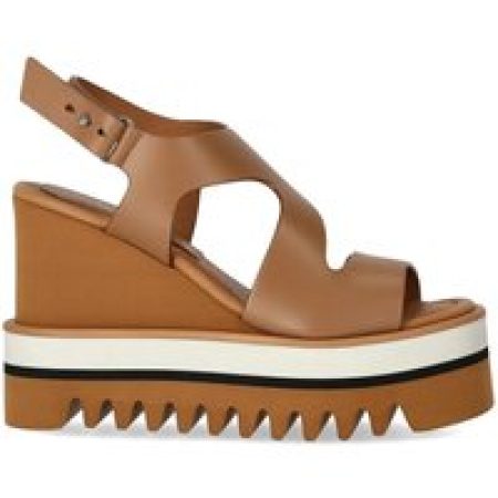 Paloma Barceló Sandalen - Zarine Camel Wedge Sandal in bruin