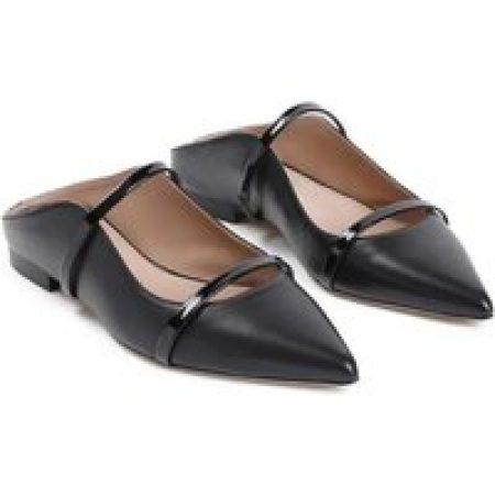 Malone Souliers Loafers & ballerina schoenen - Maureen Flat Black Nappa Leather Ballerinas in zwart