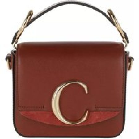 Chloé Crossbody bags - C Bag Mini Leather in bruin