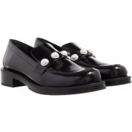 Stuart Weitzman Loafers & ballerina schoenen - Portia Bold Loafer in zwart