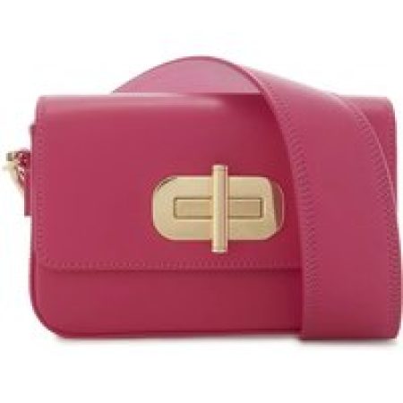 Tommy Hilfiger Crossbody bags - Turnlock Leather Journee Tl in poeder roze