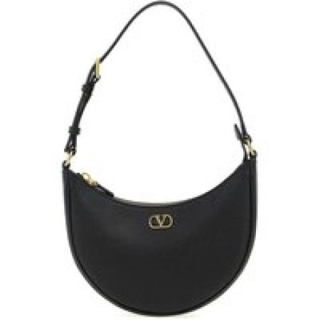 Valentino Garavani Hobo bags - Vlogo Mini Shoulder Bag in zwart