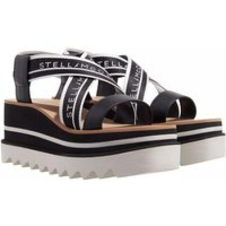 Stella McCartney Sandalen - Sandals Rafia Monogram in wit