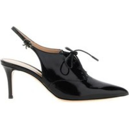 Gianvito Rossi Hoge hakken - 'Veronica' Slingback in zwart